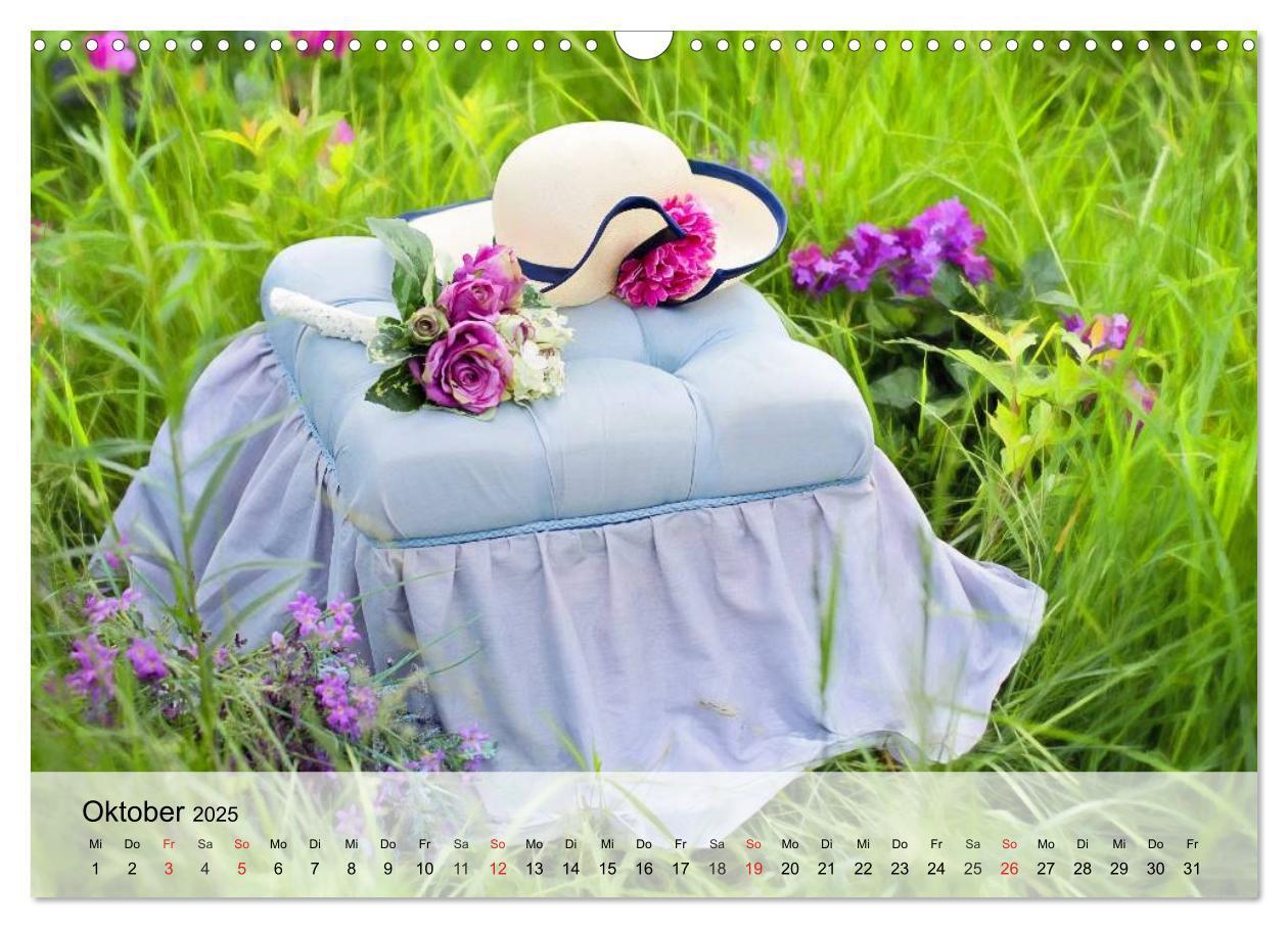 Bild: 9783435564033 | Landhaus-Romantik. Die Farben des Sommers (Wandkalender 2025 DIN A3...