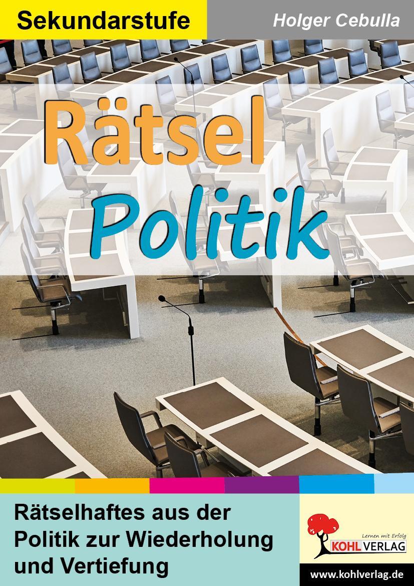 Cover: 9783985583379 | Rätsel Politik | Taschenbuch | 72 S. | Deutsch | 2023 | Kohl Verlag