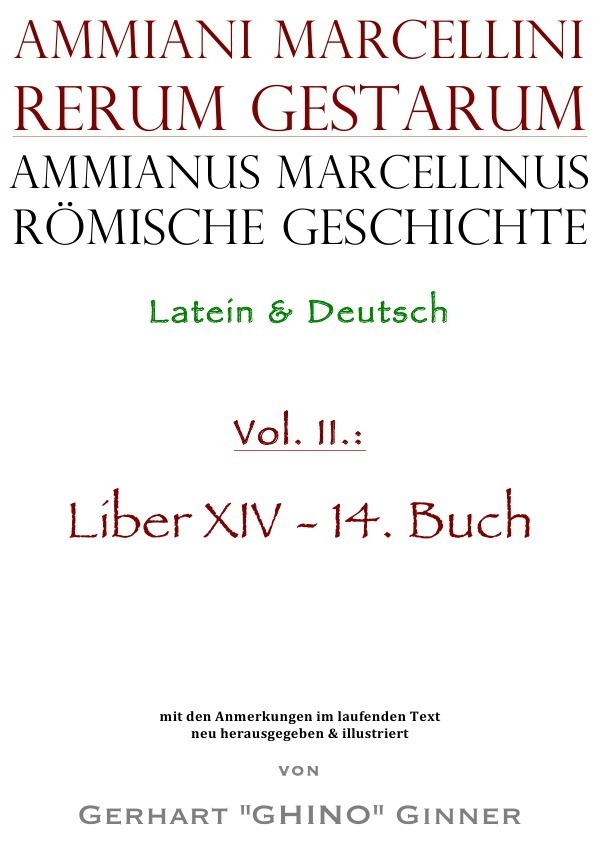 Cover: 9783746718026 | Ammianus Marcellinus römische Geschichte II | Ammianus Marcellinus