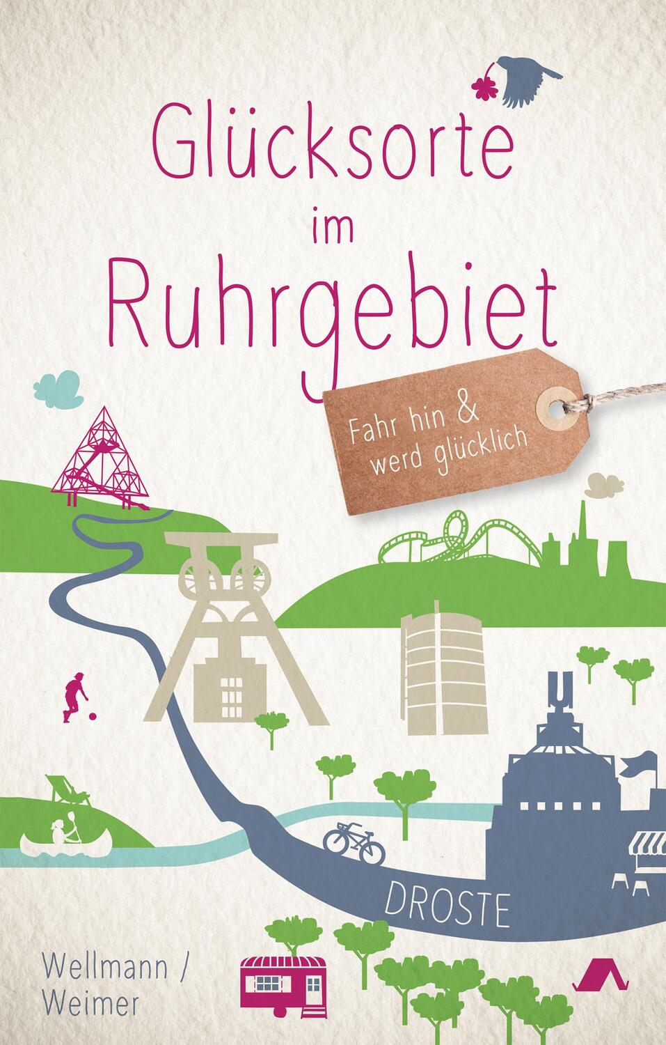 Cover: 9783770025145 | Glücksorte im Ruhrgebiet | Fahr hin & werd glücklich (Neuauflage)