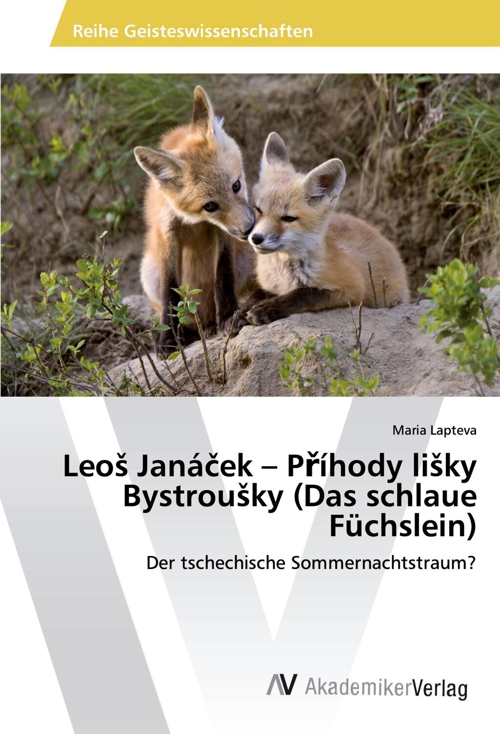 Cover: 9786202220972 | Leo¿ Janá¿ek ¿ P¿íhody li¿ky Bystrou¿ky (Das schlaue Füchslein) | Buch