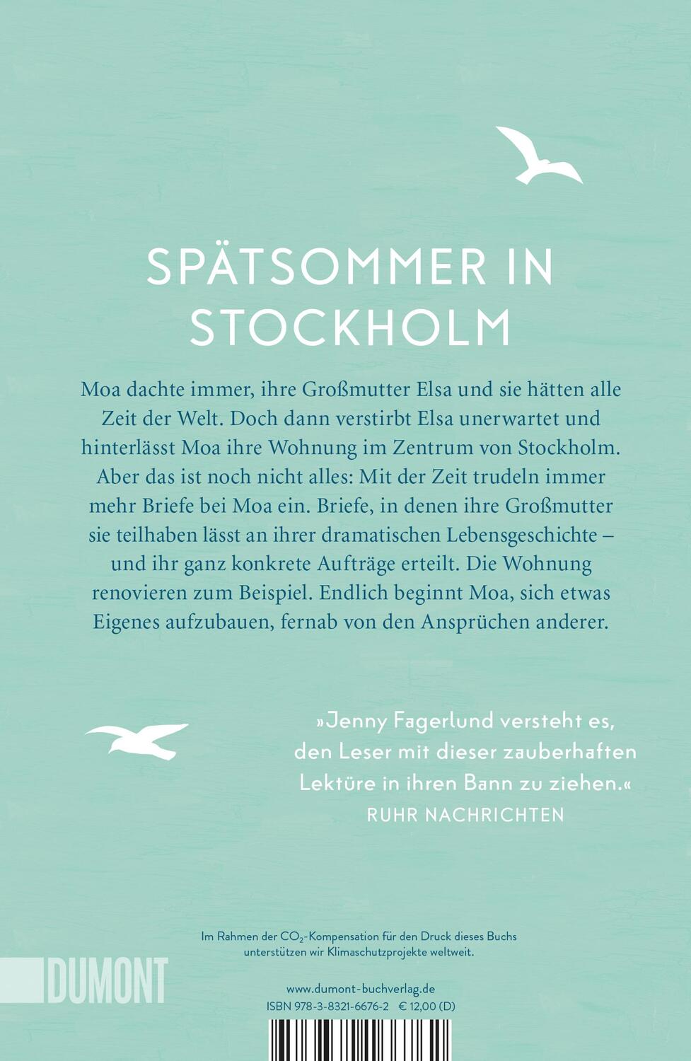 Rückseite: 9783832166762 | Briefe an Moa | Roman | Jenny Fagerlund | Taschenbuch | Deutsch | 2023