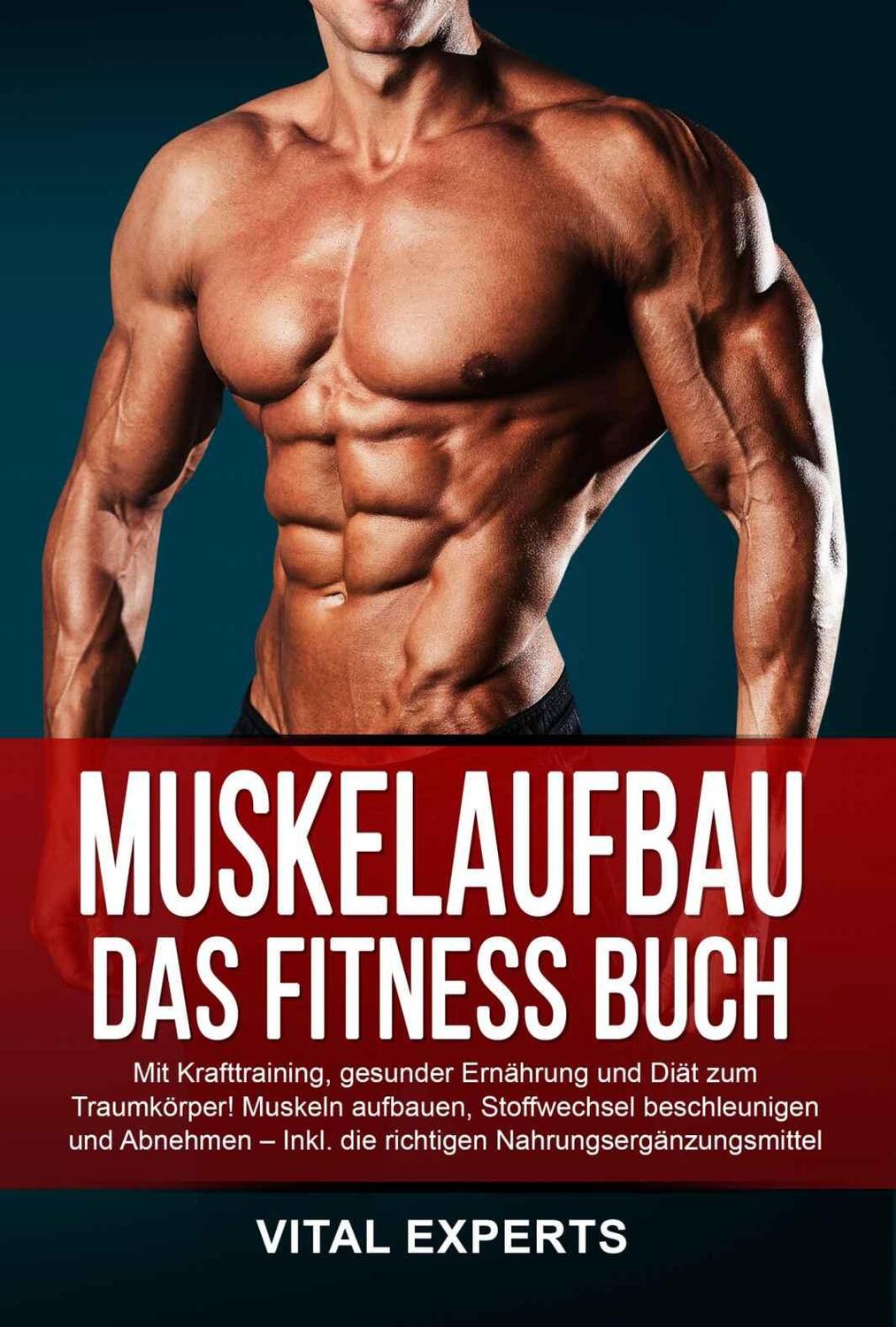 Cover: 9783989371323 | Muskelaufbau: Das Fitness Buch. Mit Krafttraining, gesunder...