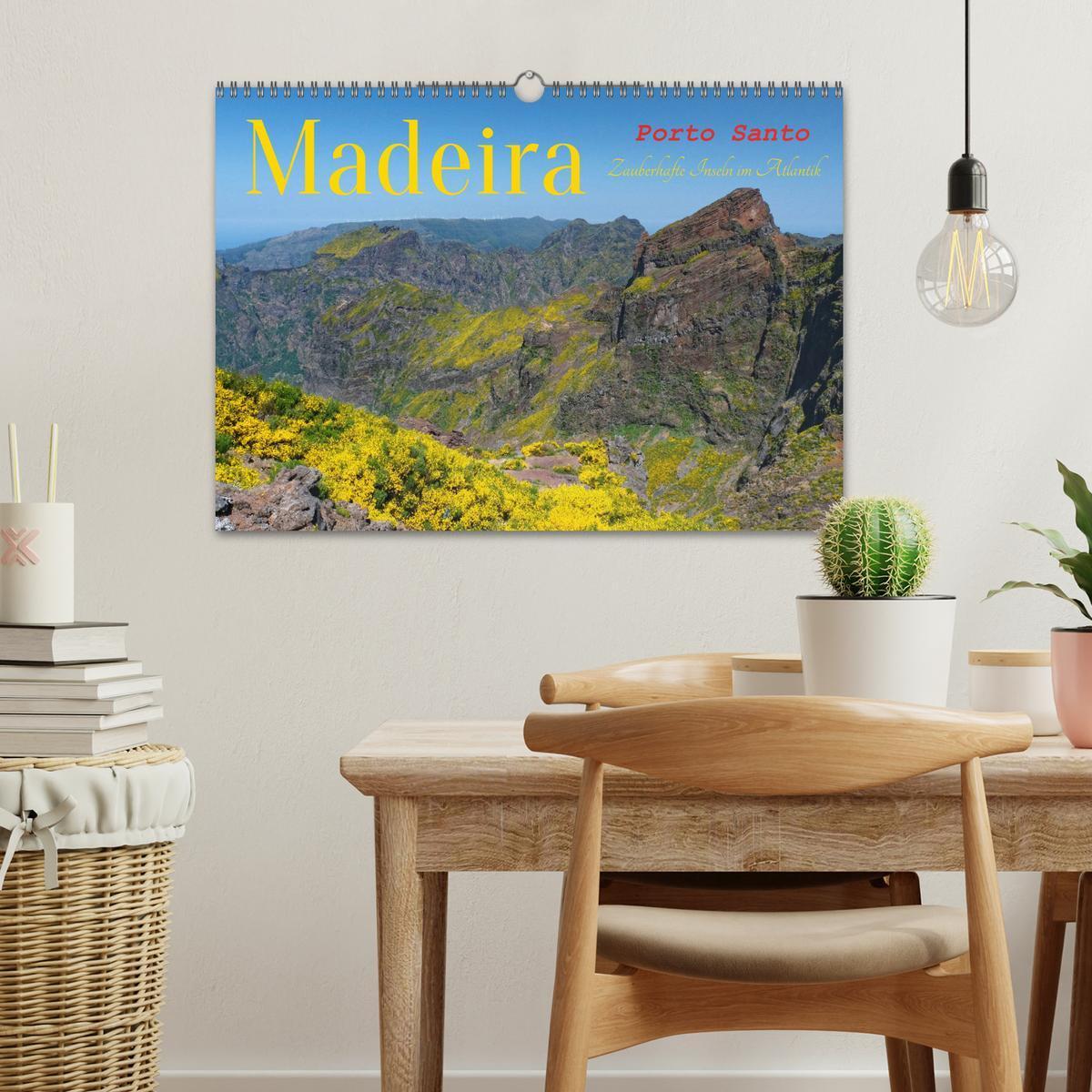 Bild: 9783383990717 | Madeira und Porto Santo (Wandkalender 2025 DIN A3 quer), CALVENDO...