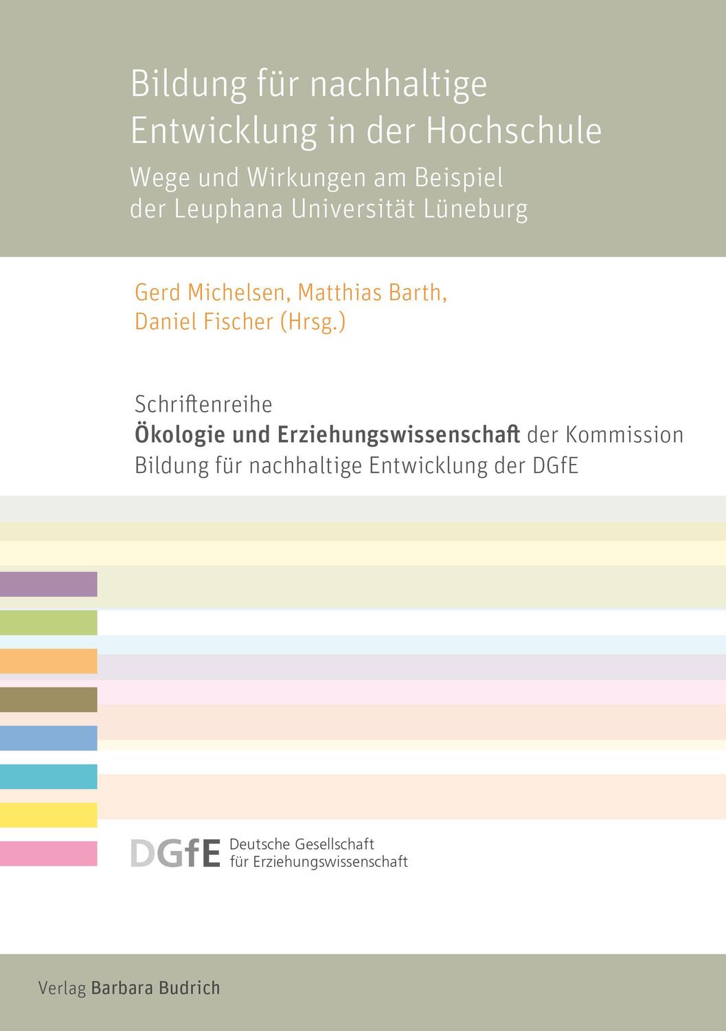 Cover: 9783847421542 | Bildung für nachhaltige Entwicklung in der Hochschule | Barth (u. a.)