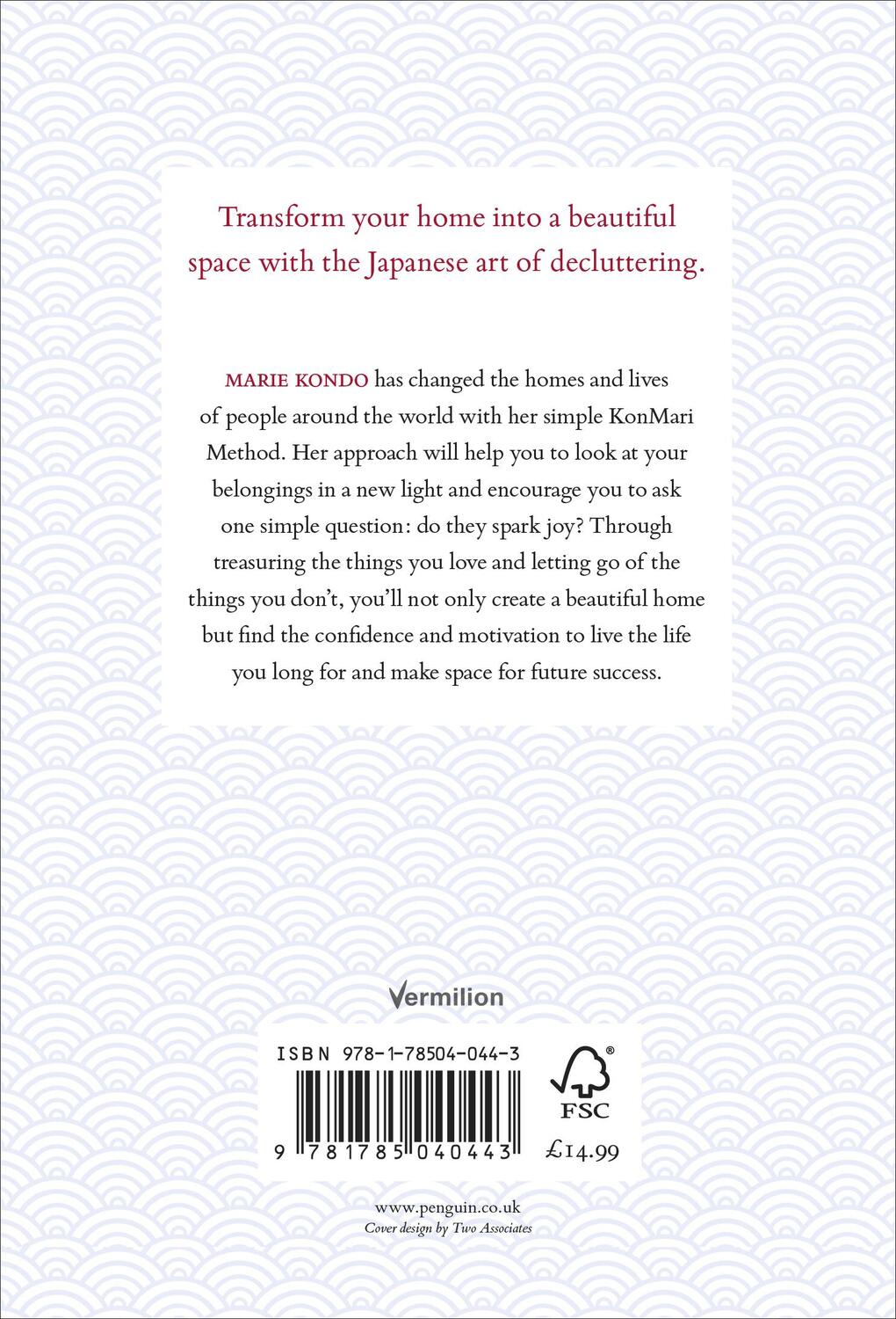 Rückseite: 9781785040443 | The Life-Changing Magic of Tidying | The Japanese Art | Marie Kondo