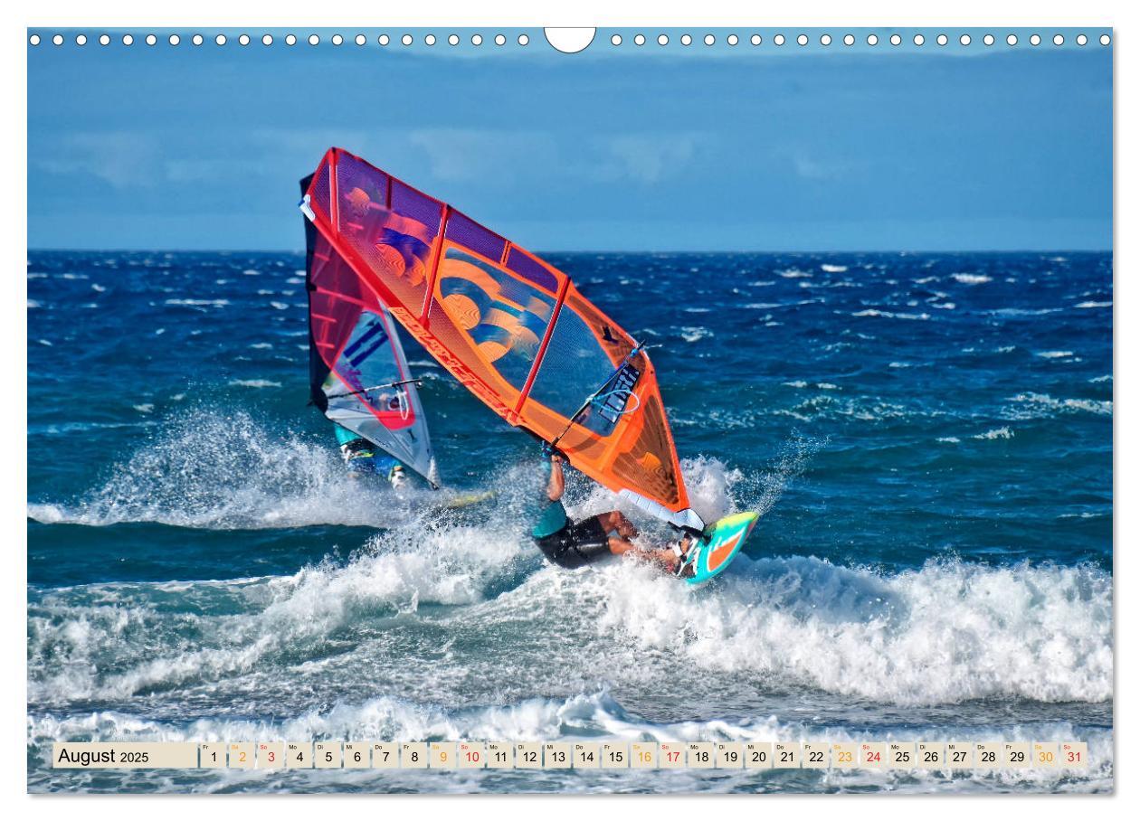 Bild: 9783435272242 | Windsurfing - extrem cool (Wandkalender 2025 DIN A3 quer), CALVENDO...