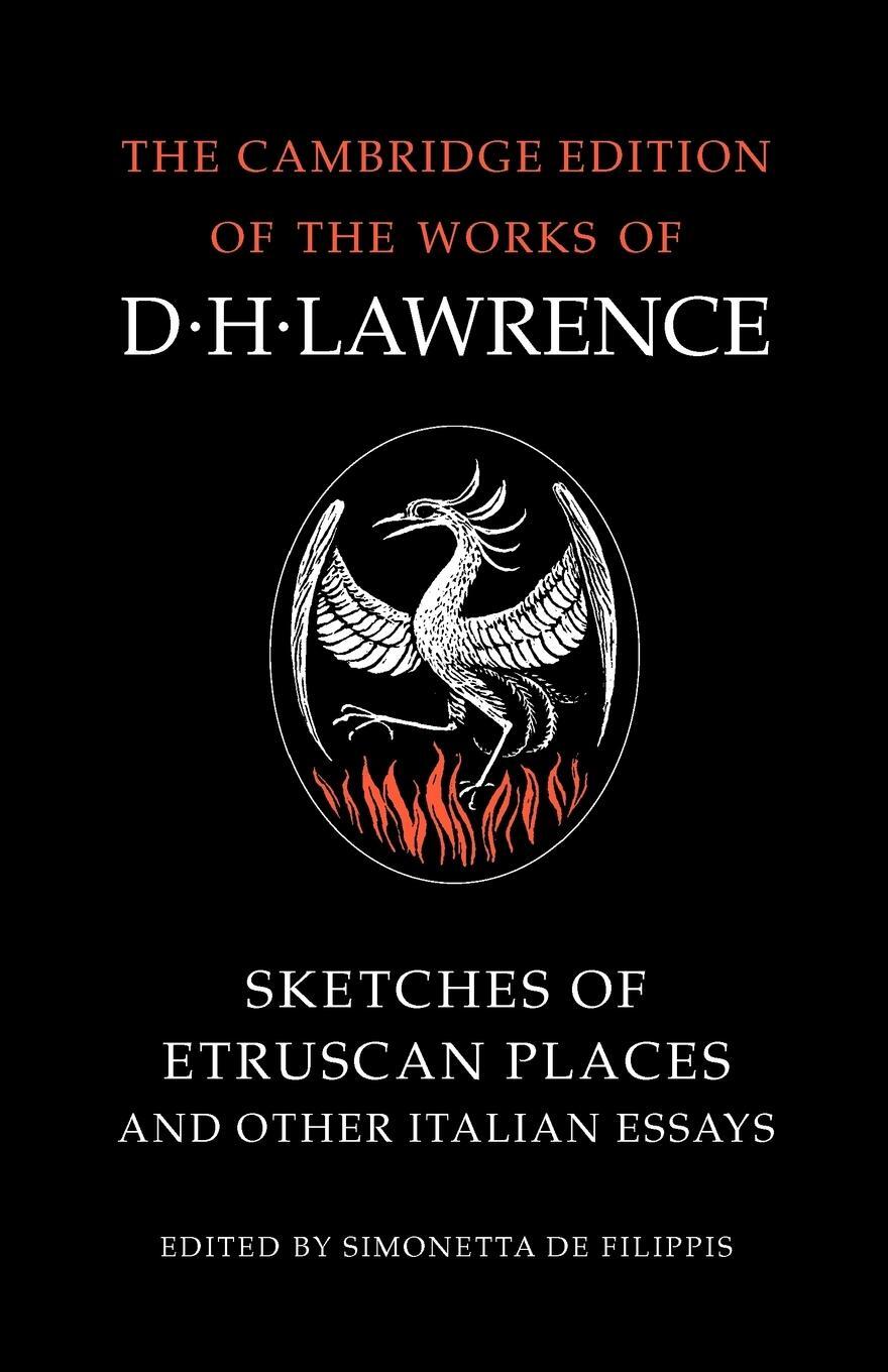 Cover: 9780521007016 | Sketches of Etruscan Places and Other Italian Essays | D. H. Lawrence