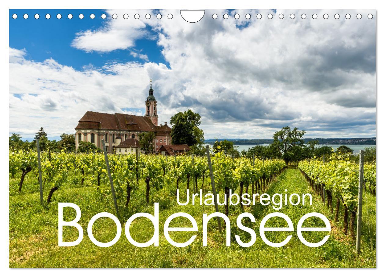 Cover: 9783435068432 | Urlaubsregion Bodensee (Wandkalender 2025 DIN A4 quer), CALVENDO...