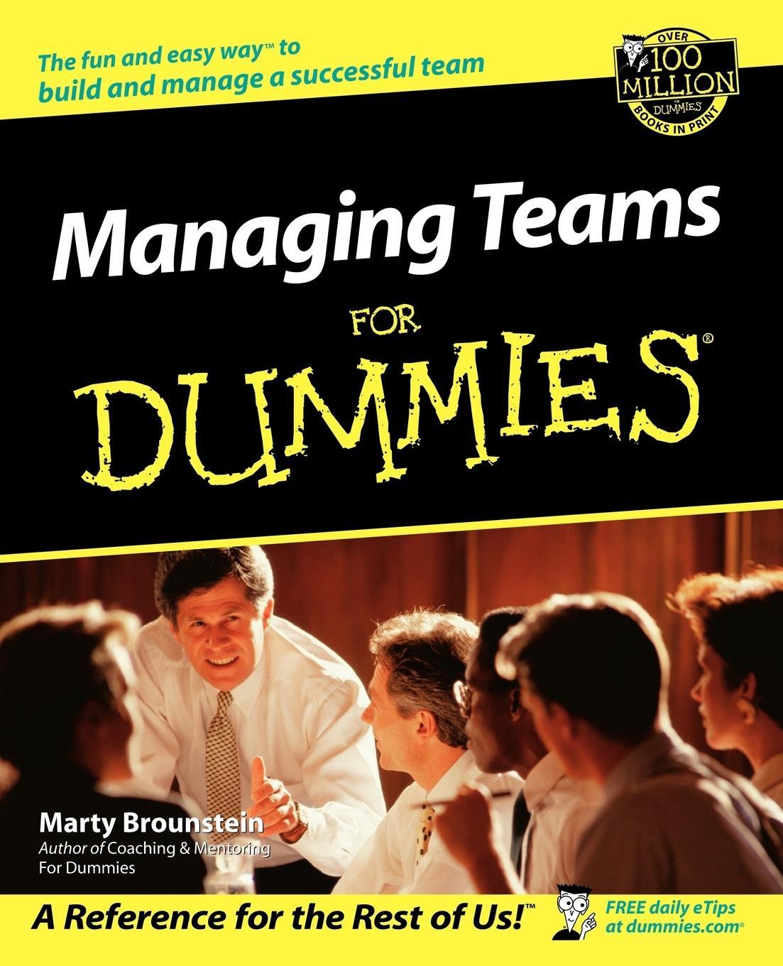 Cover: 9780764554087 | Managing Teams For Dummies | Brounstein | Taschenbuch | Paperback
