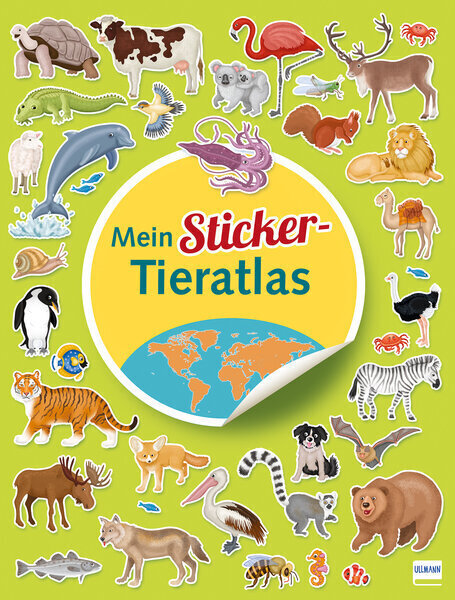 Cover: 9783741523557 | Mein Sticker Tieratlas | Taschenbuch | 24 S. | Deutsch | 2019