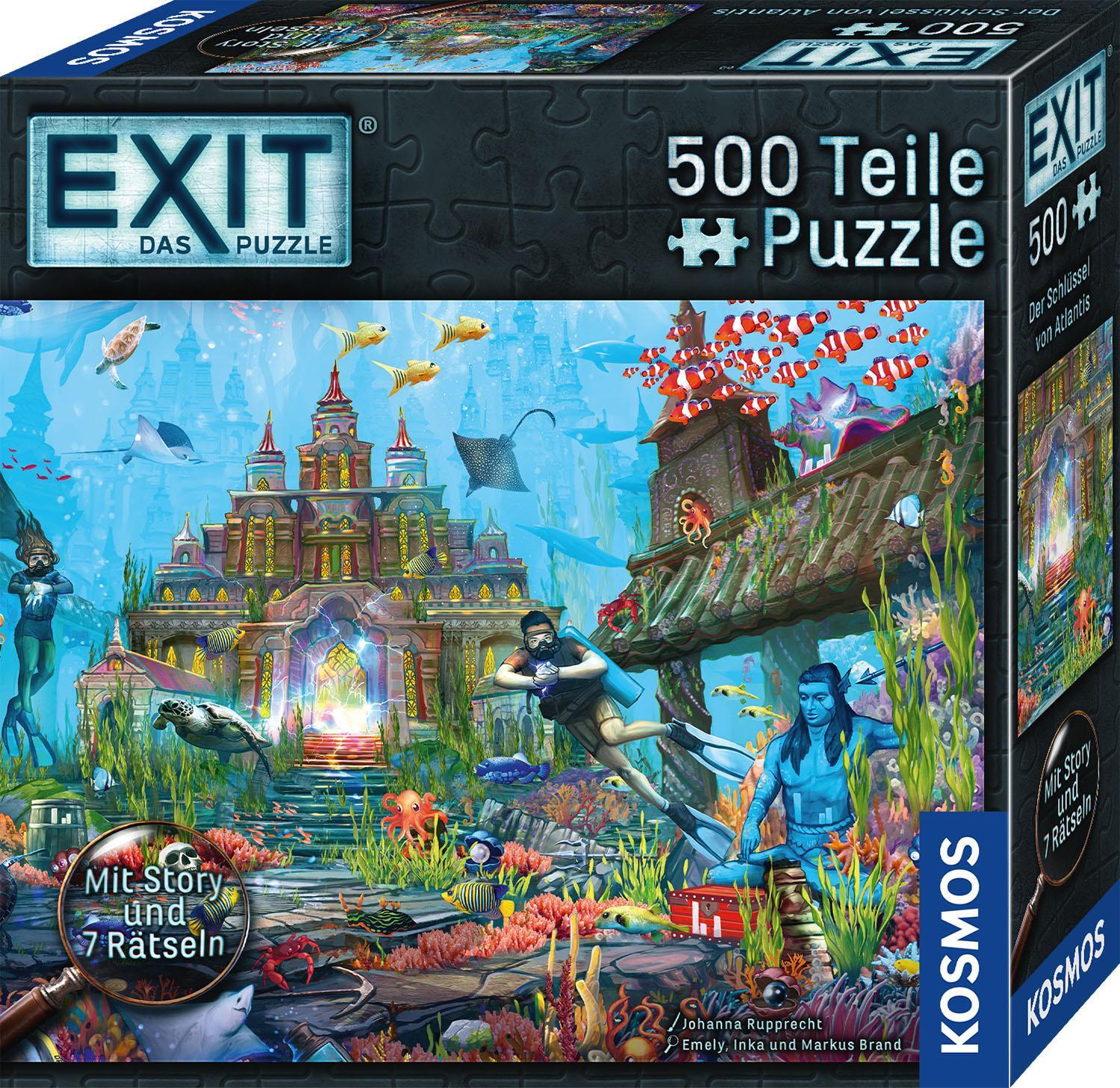 Cover: 4002051683962 | EXIT® - Das Puzzle: Der Schlüssel von Atlantis | Spiel | Brand (u. a.)