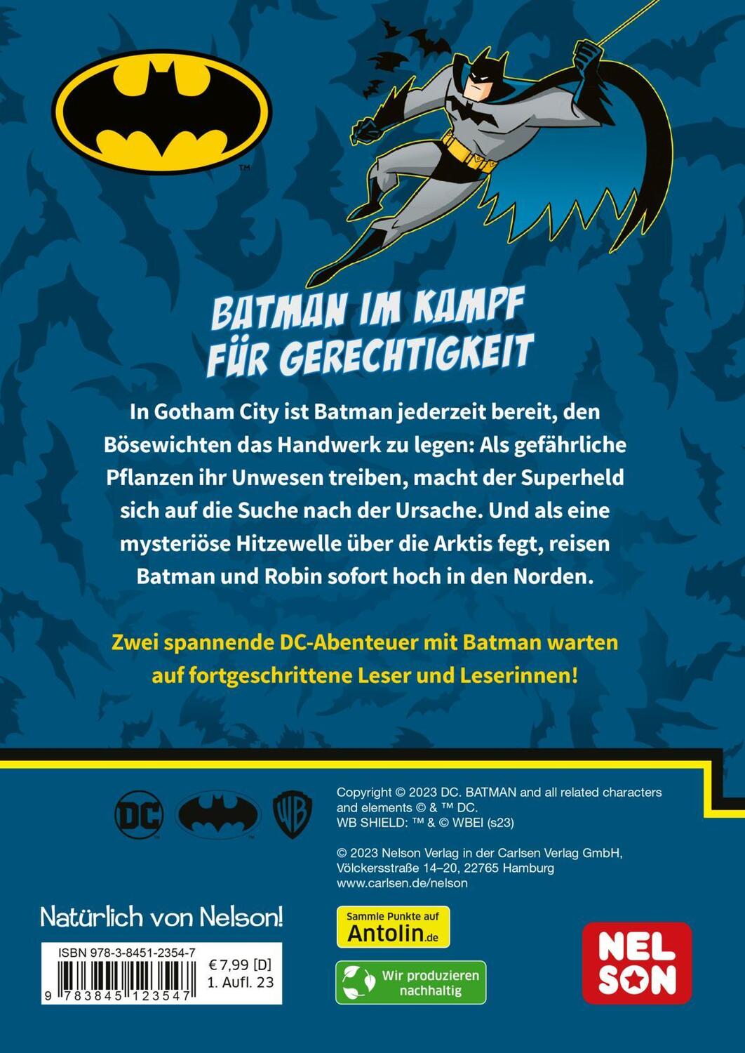 Rückseite: 9783845123547 | DC Superhelden: Batman im Kampf für Gerechtigkeit | Buch | Deutsch
