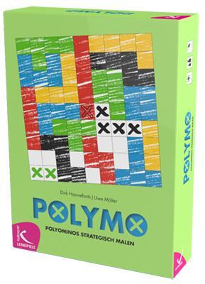 Cover: 4250344931225 | Polymo | Polyominos strategisch malen | Dirk Hanneforth (u. a.) | 2021