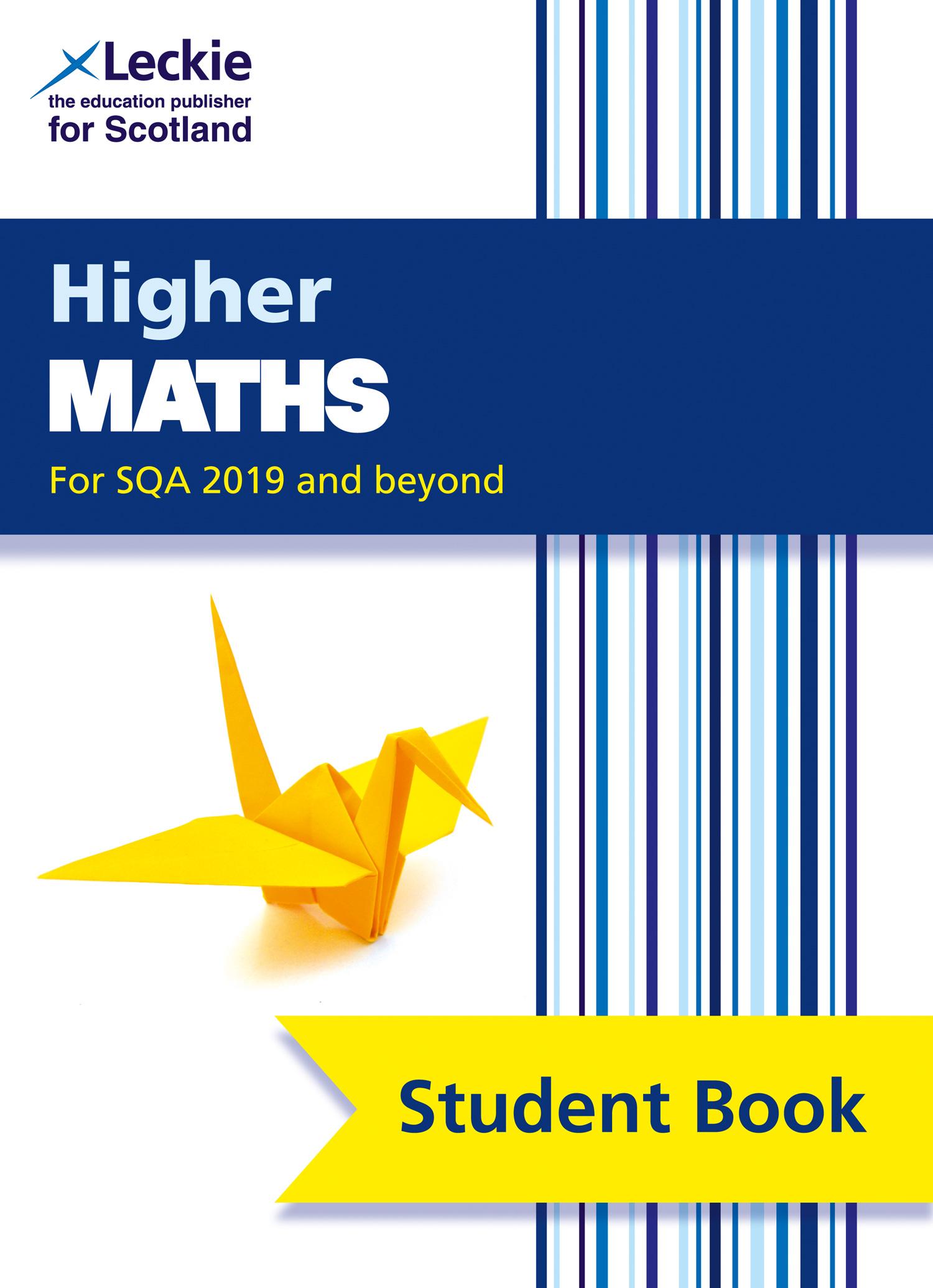 Cover: 9780008383503 | Higher Maths | Comprehensive Textbook for the Cfe | Thompson (u. a.)