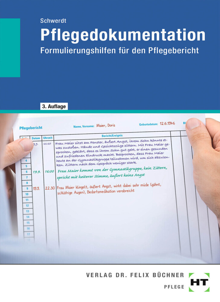 Cover: 9783582400949 | eBook inside: Buch und eBook Pflegedokumentation, m. 1 Buch, m. 1...
