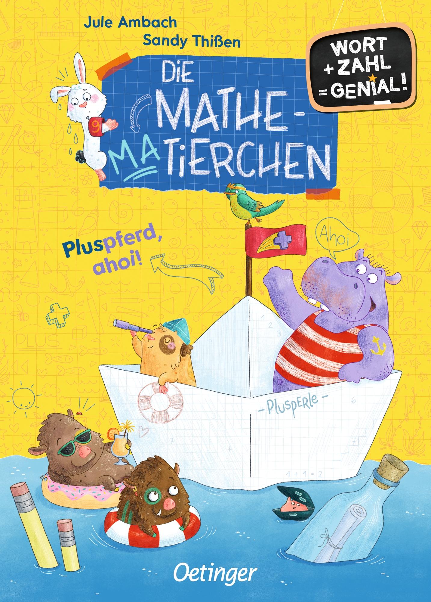 Cover: 9783751203432 | Die Mathematierchen. Pluspferd, ahoi! | Wort + Zahl = genial! Level 1