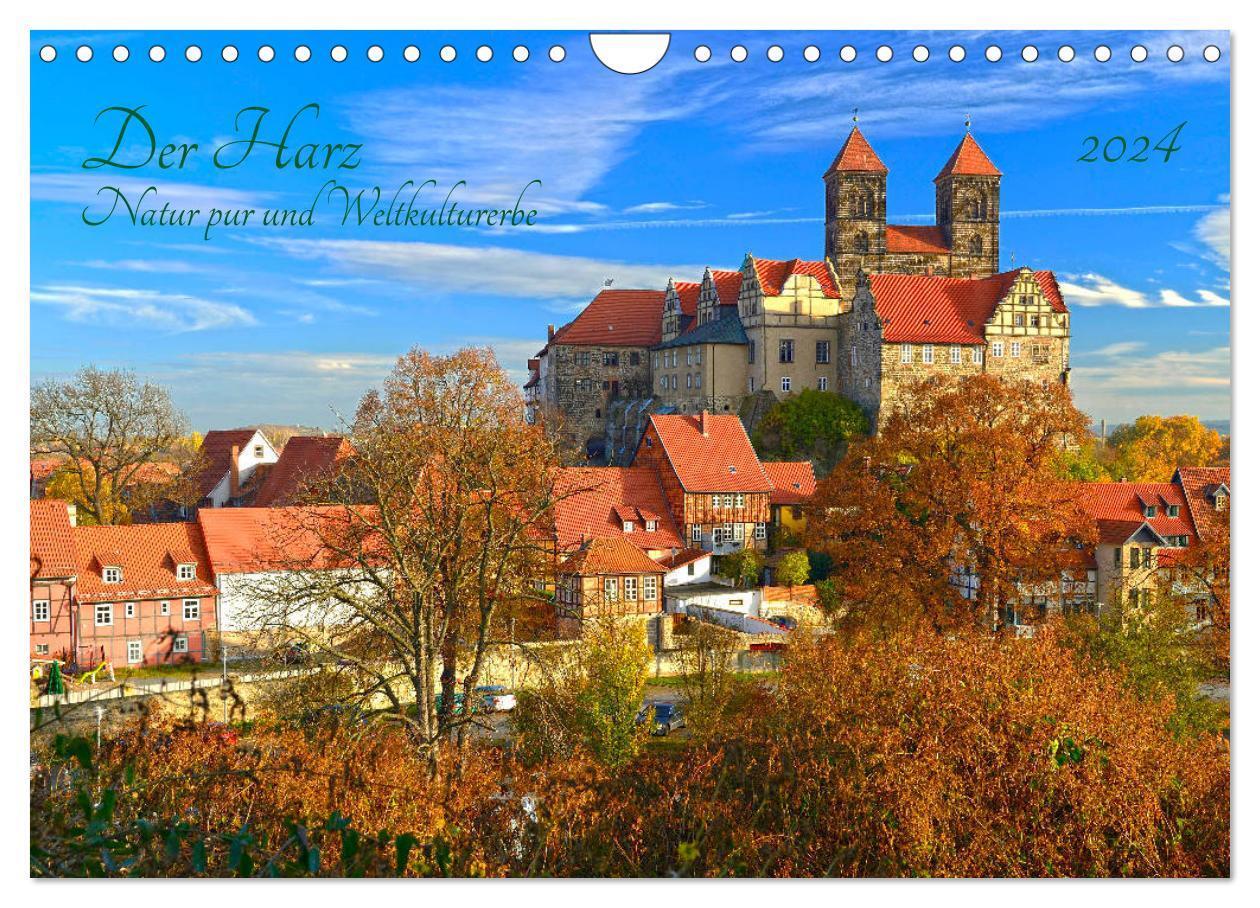 Cover: 9783675847965 | Harz Natur pur und Weltkulturerbe (Wandkalender 2024 DIN A4 quer),...