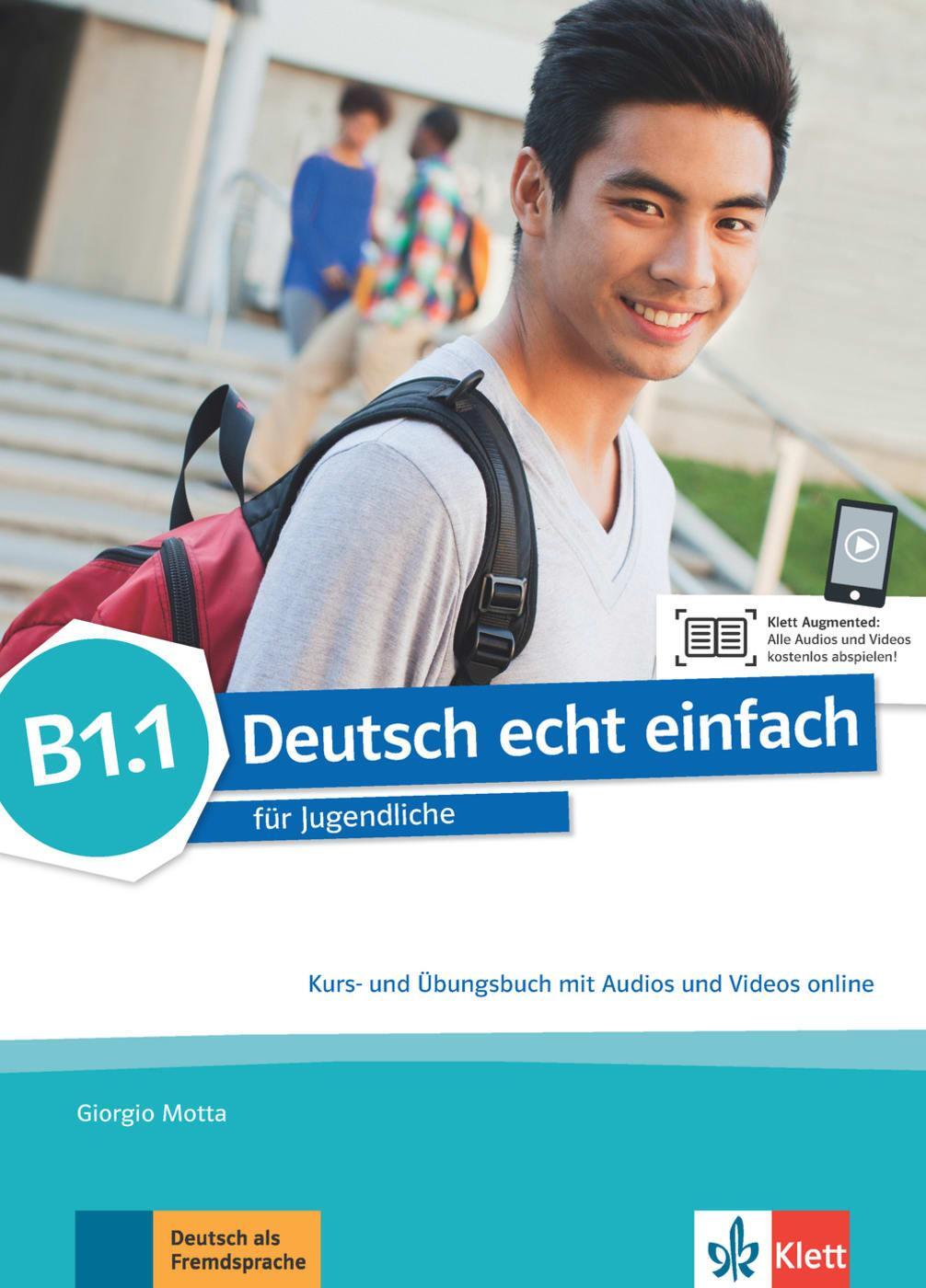 Cover: 9783126765343 | Deutsch echt einfach B1.1. Kurs- und Übungsbuch mit Audios und...