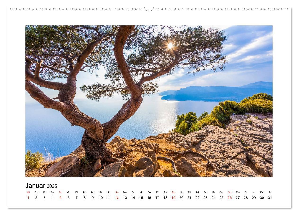 Bild: 9783435592807 | COTE D'AZUR Impressionen (Wandkalender 2025 DIN A2 quer), CALVENDO...