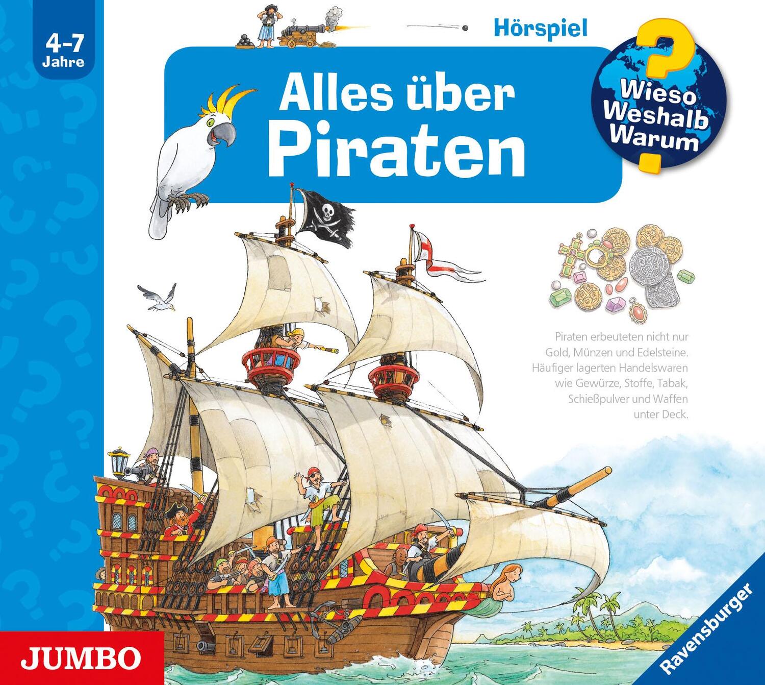 Cover: 4012144180223 | Wieso? Weshalb? Warum? Alles über Piraten. CD | Audio-CD | Deutsch