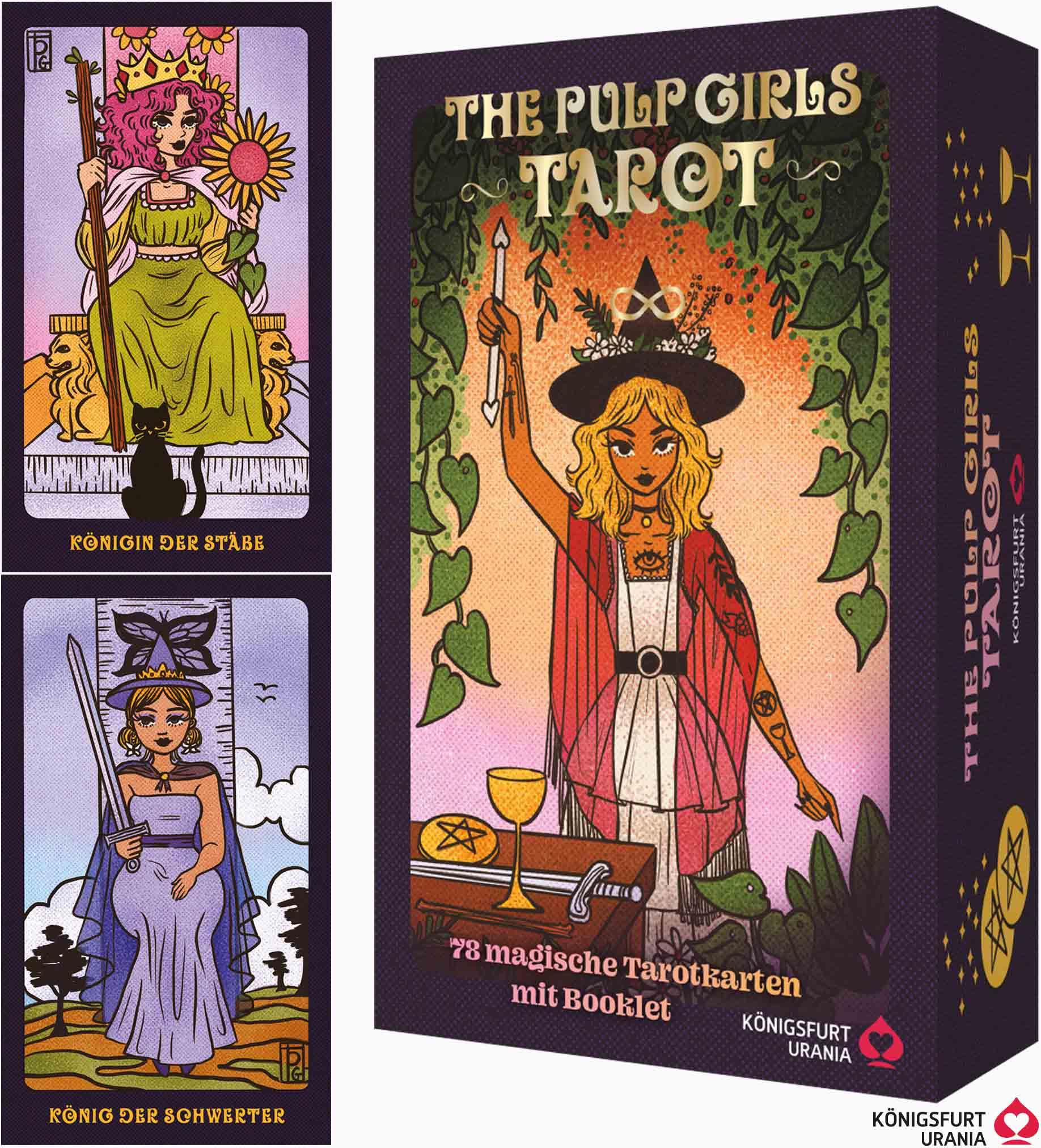 Cover: 9783868265880 | The Pulp Girls Tarot - Connecte dich mit deiner Intuition | Pulp Girls