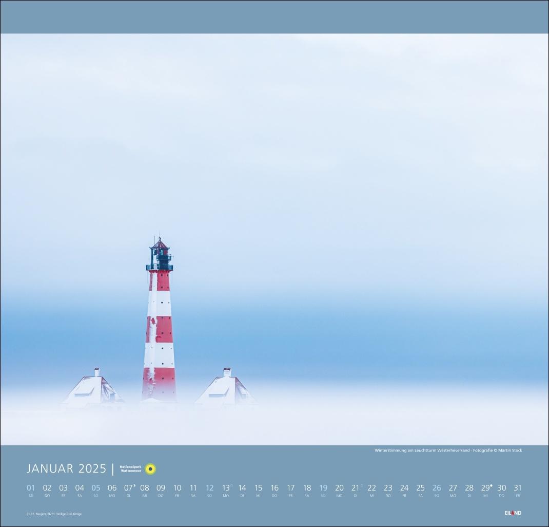 Bild: 9783964023124 | Nationalpark Wattenmeer Edition Kalender 2025 - Martin Stock | Stock