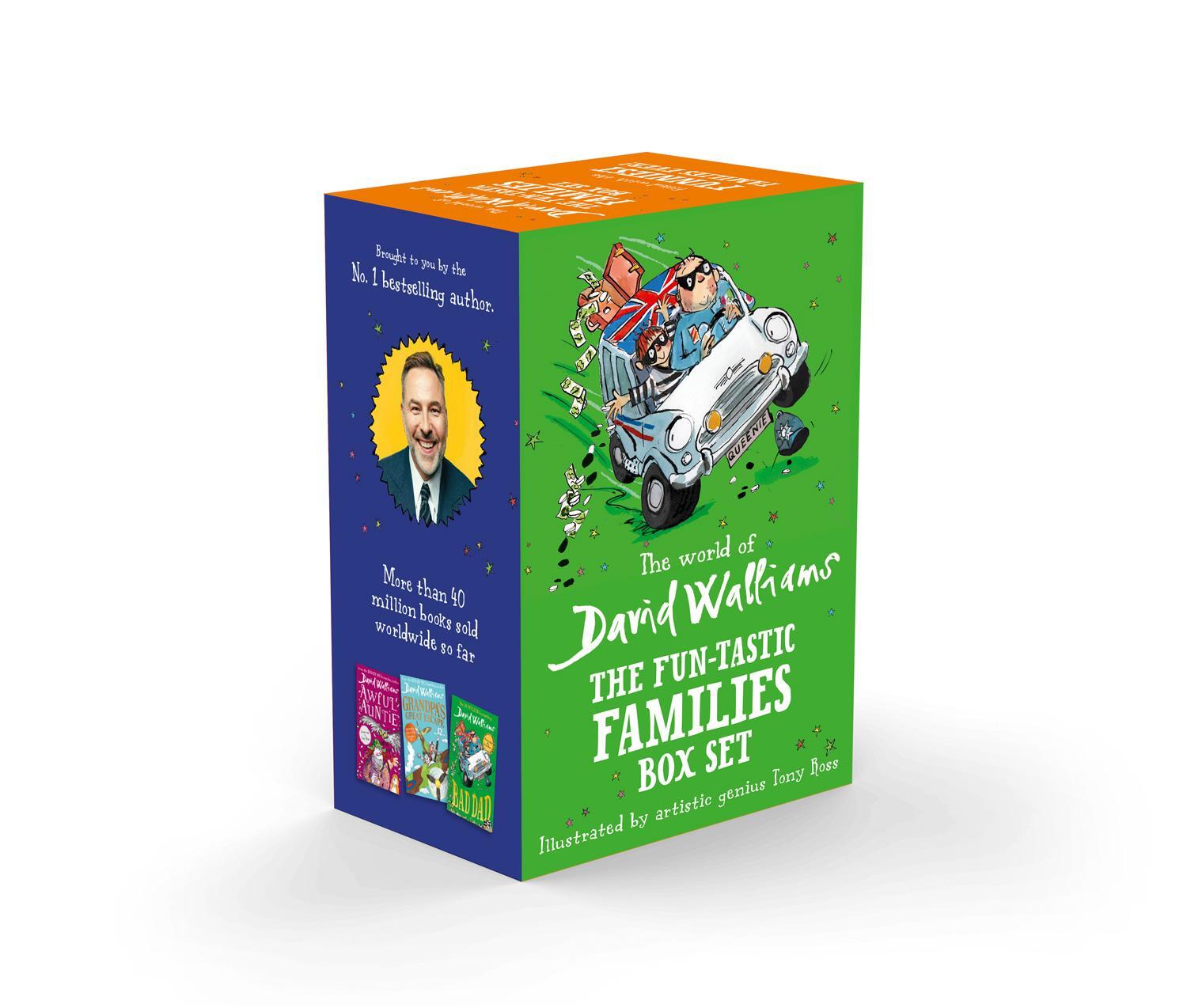 Cover: 9780008525231 | The World of David Walliams: Fun-Tastic Families Box Set | Walliams