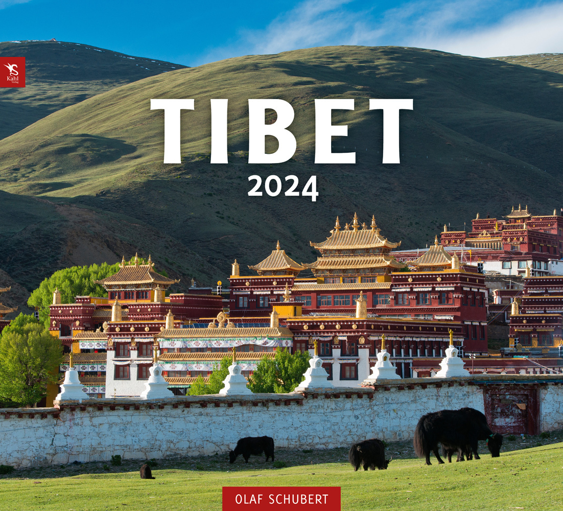 Cover: 9783938916483 | Tibet 2024 | Premium-Wandkalender Großformat 48,5 x 44cm | Schubert