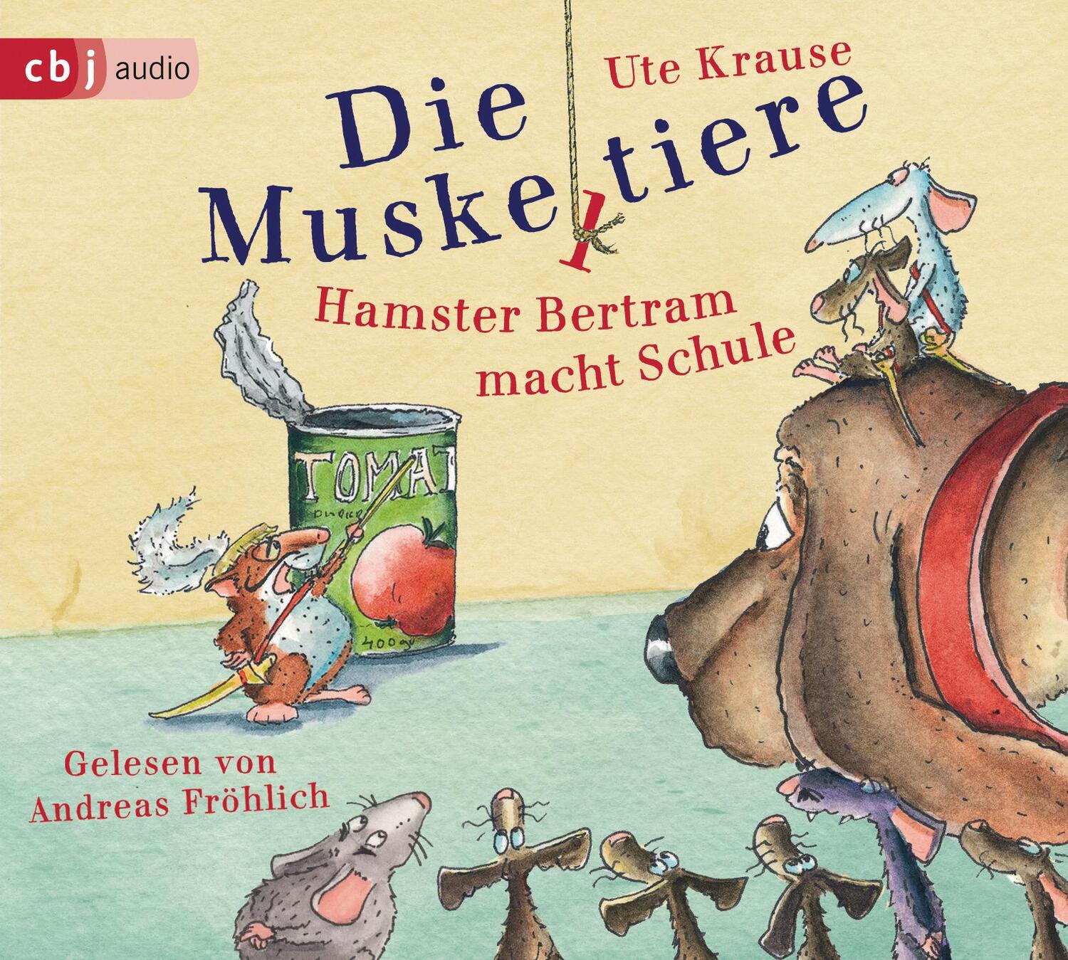 Cover: 9783837159608 | Die Muskeltiere - Hamster Bertram macht Schule | Ute Krause | Audio-CD