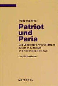 Cover: 9783926893314 | Patriot und Paria | Wolfgang Benz | Taschenbuch | 180 S. | Deutsch