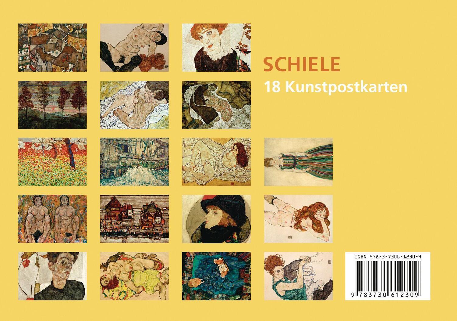 Bild: 9783730612309 | Postkarten-Set Egon Schiele | Stück | Anaconda Postkarten | Deutsch