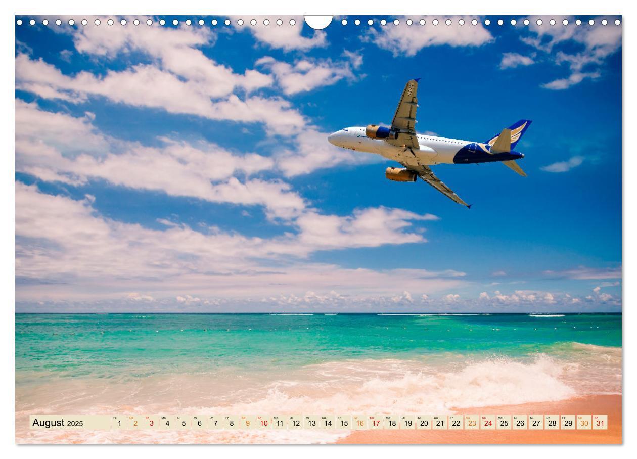 Bild: 9783383963704 | Flugzeuge - ab in den Urlaub (Wandkalender 2025 DIN A3 quer),...