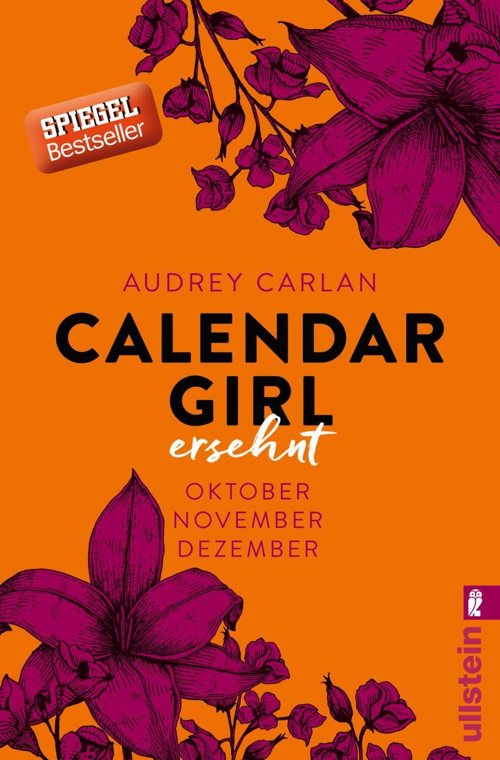 Cover: 9783548288871 | Calendar Girl 04 - Ersehnt | Oktober/November/Dezember | Audrey Carlan