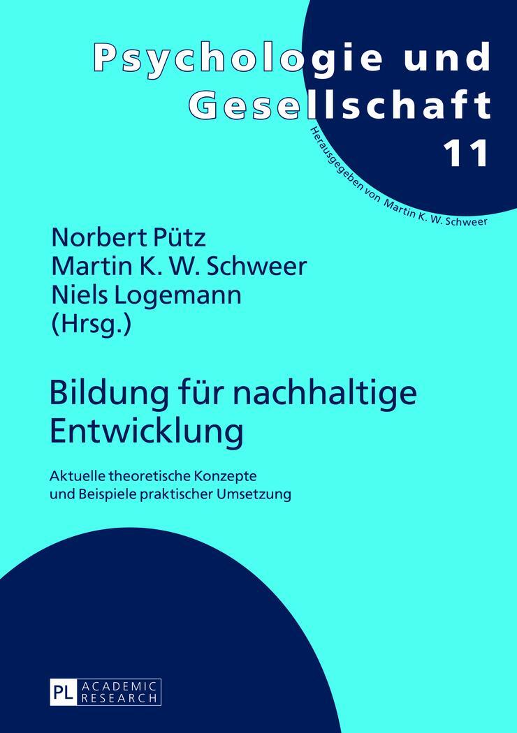 Cover: 9783631638866 | Bildung für nachhaltige Entwicklung | Norbert Pütz (u. a.) | Buch