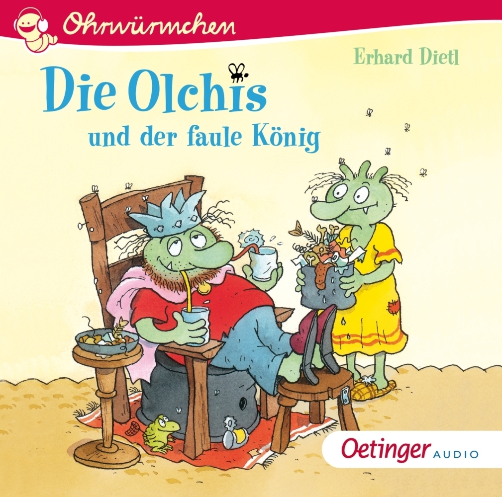 Cover: 9783837311242 | Die Olchis und der faule König, 1 Audio-CD | Ohrwürmchen | Dietl | CD