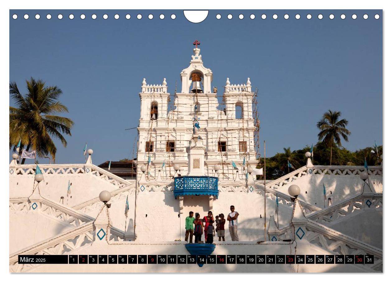 Bild: 9783435626557 | Indien - Goa (Wandkalender 2025 DIN A4 quer), CALVENDO Monatskalender