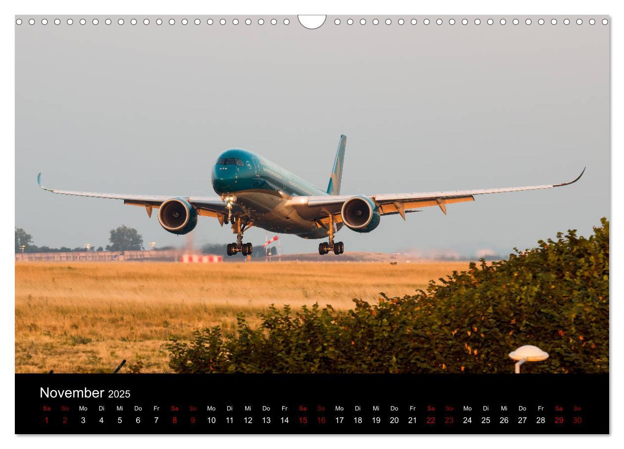 Bild: 9783435399987 | Leidenschaft Flugzeuge (Wandkalender 2025 DIN A3 quer), CALVENDO...