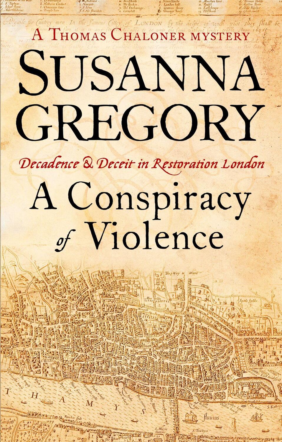 Cover: 9780751537581 | A Conspiracy Of Violence | 1 | Susanna Gregory | Taschenbuch | 2007