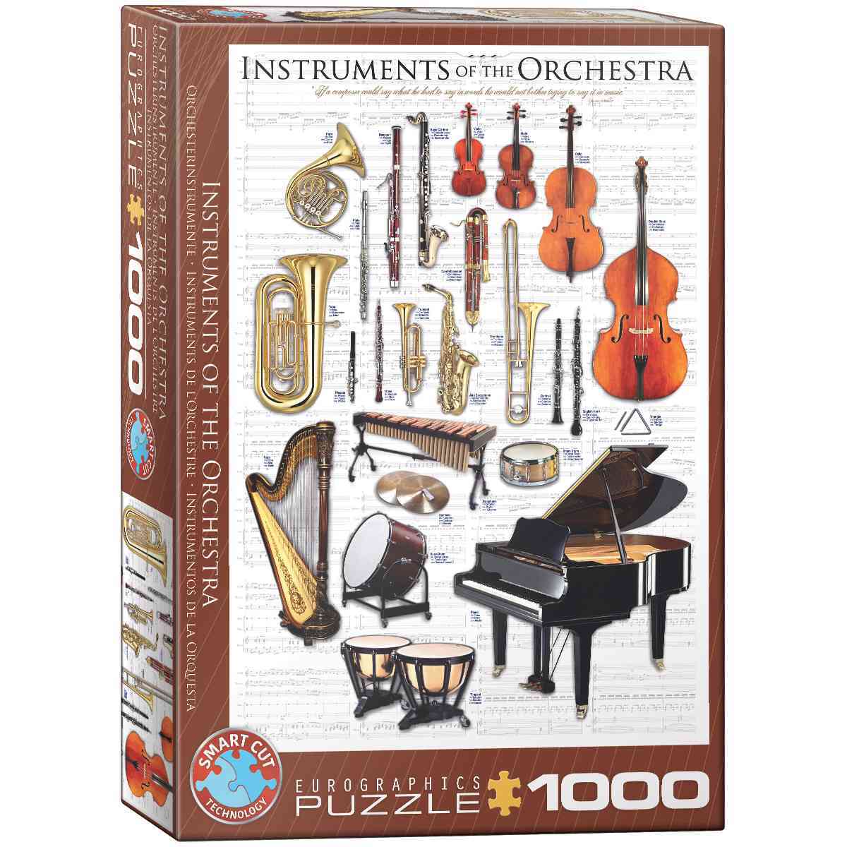 Cover: 628136614108 | Instruments of the Orchestra | Puzzle | Deutsch | 2021