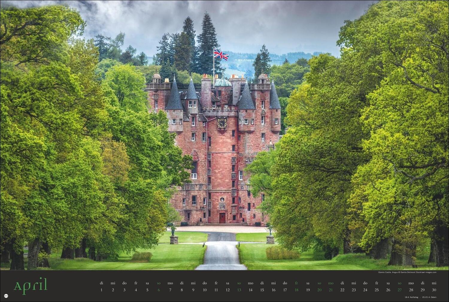 Bild: 9783756404773 | Land of Legends Kalender 2025 - Schottlands Burgen und Schlösser