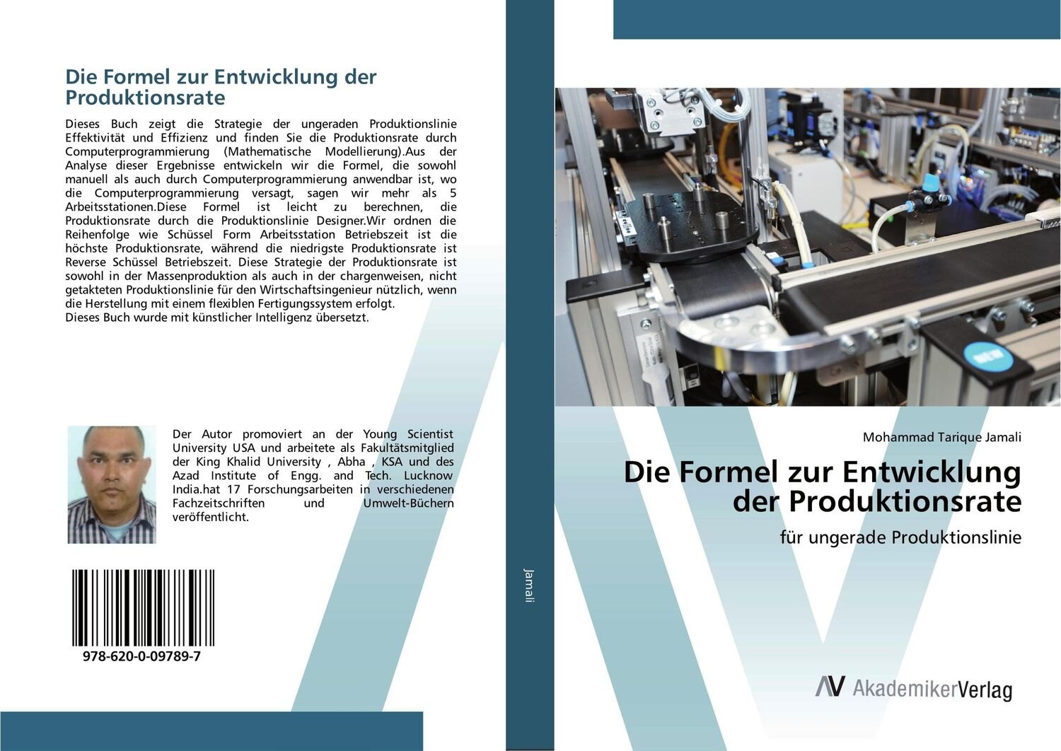 Cover: 9786200097897 | Die Formel zur Entwicklung der Produktionsrate | Jamali | Taschenbuch