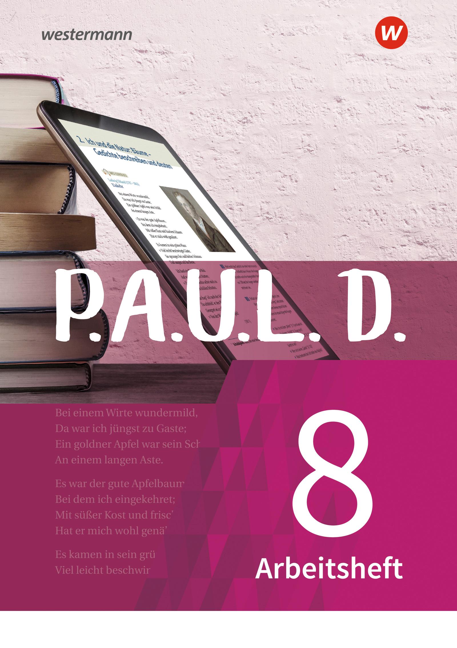 Cover: 9783141274240 | P.A.U.L. D. (Paul) 8. Arbeitshft. Für Gymnasien und Gesamtschulen -...