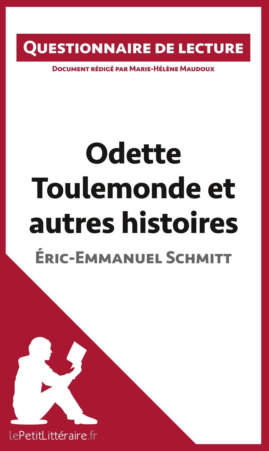 Cover: 9782806261243 | Odette Toulemonde et autres histoires d'Éric-Emmanuel Schmitt | Buch