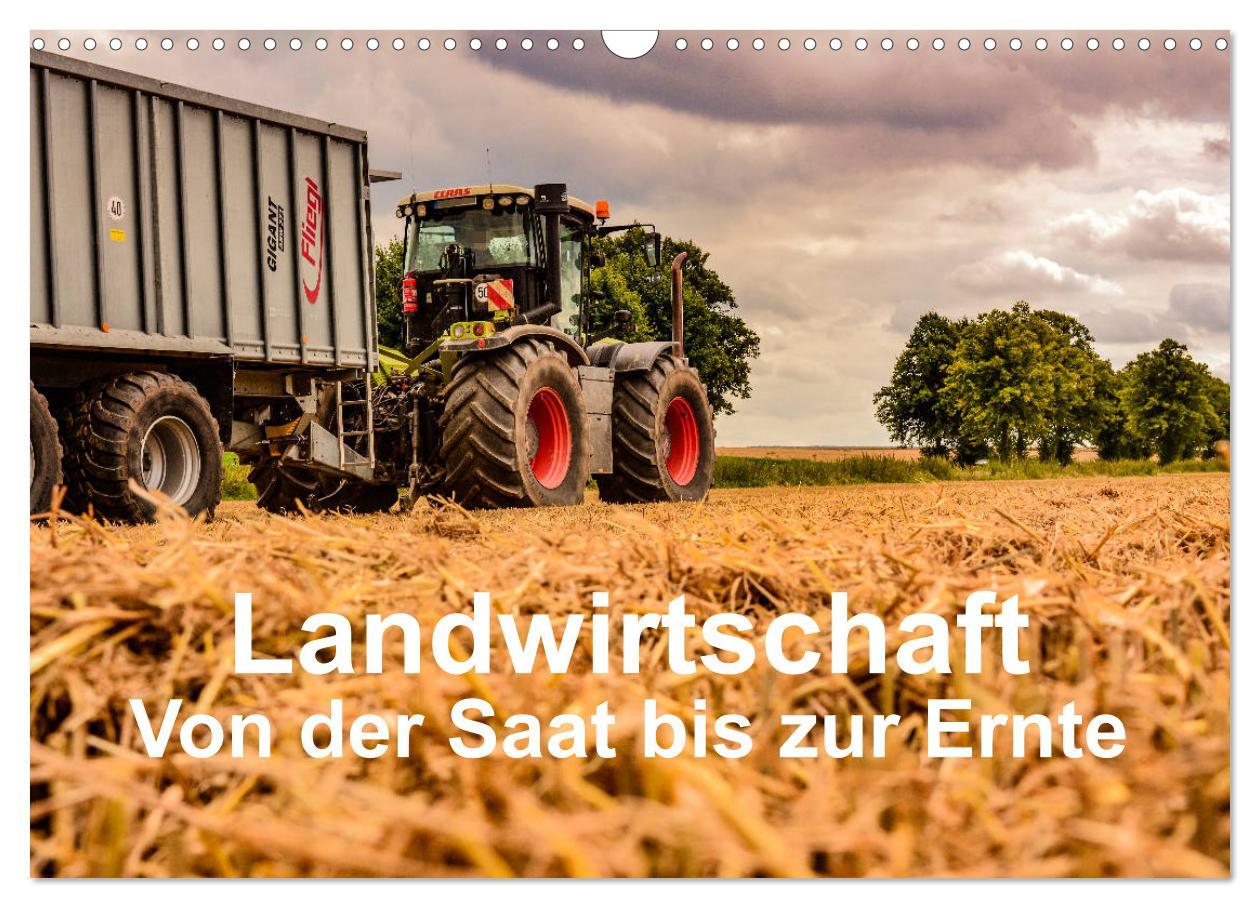 Cover: 9783435239559 | Landwirtschaft - Von der Saat bis zur Ernte (Wandkalender 2025 DIN...