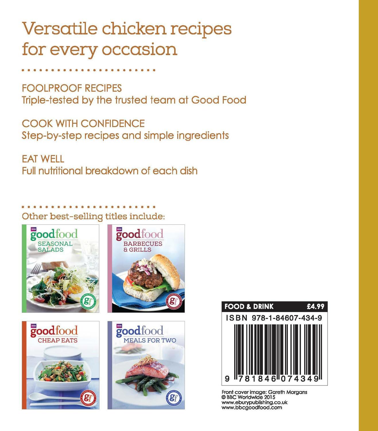 Rückseite: 9781846074349 | Good Food: Best Ever Chicken Recipes | Triple-tested Recipes | Guides
