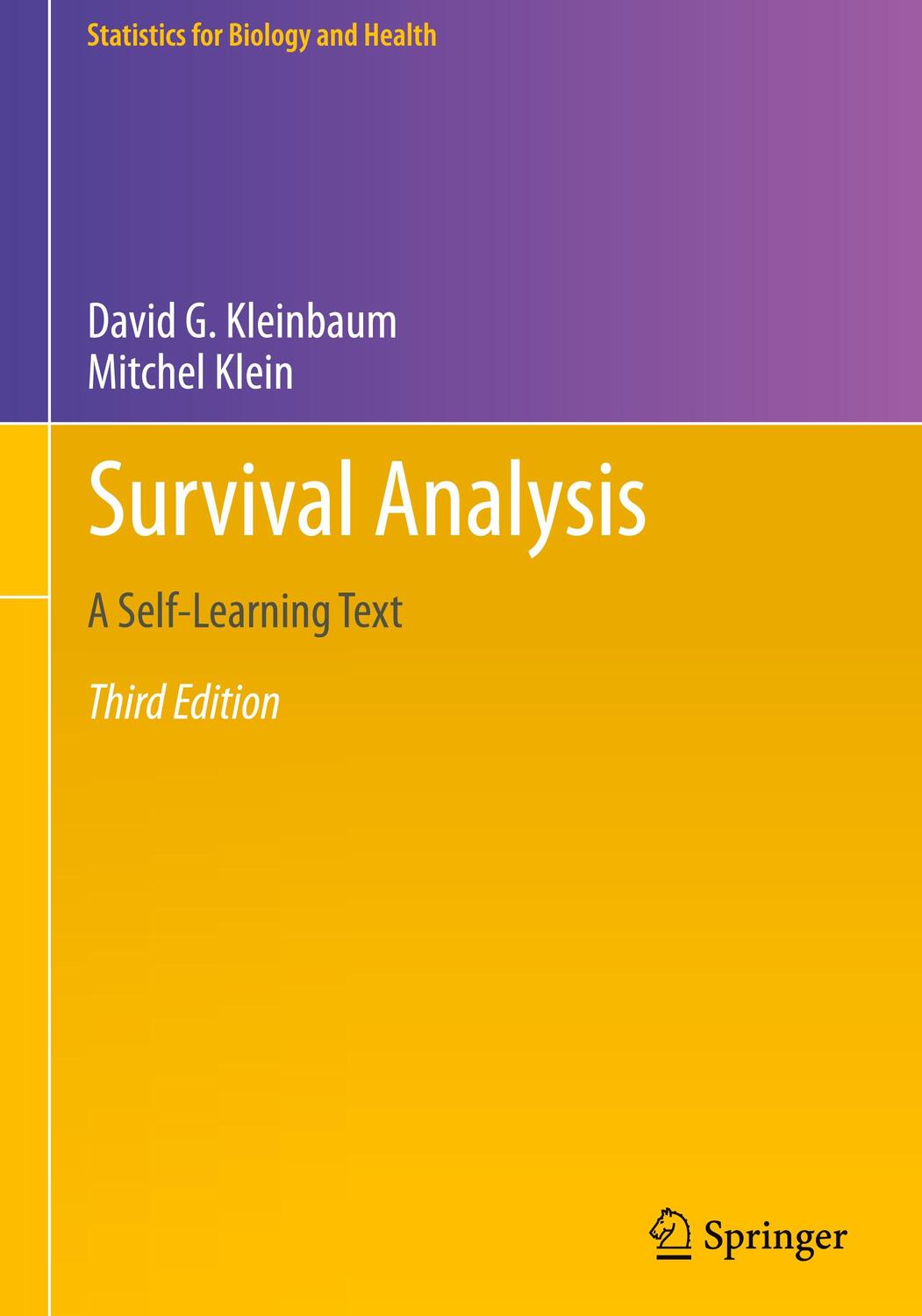 Cover: 9781441966452 | Survival Analysis | A Self-Learning Text, Third Edition | Buch | 2011