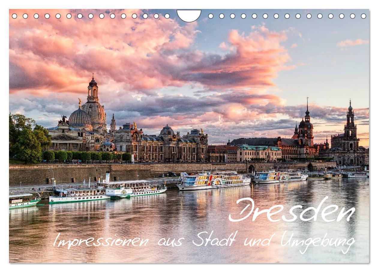 Cover: 9783675578388 | Dresden: Impressionen aus Stadt und Umgebung (Wandkalender 2024 DIN...