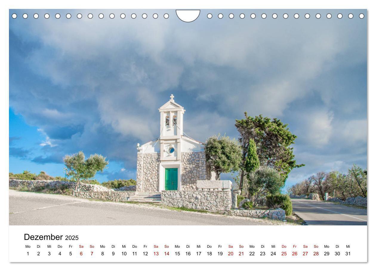 Bild: 9783435401178 | Kroatien 2025 (Wandkalender 2025 DIN A4 quer), CALVENDO Monatskalender