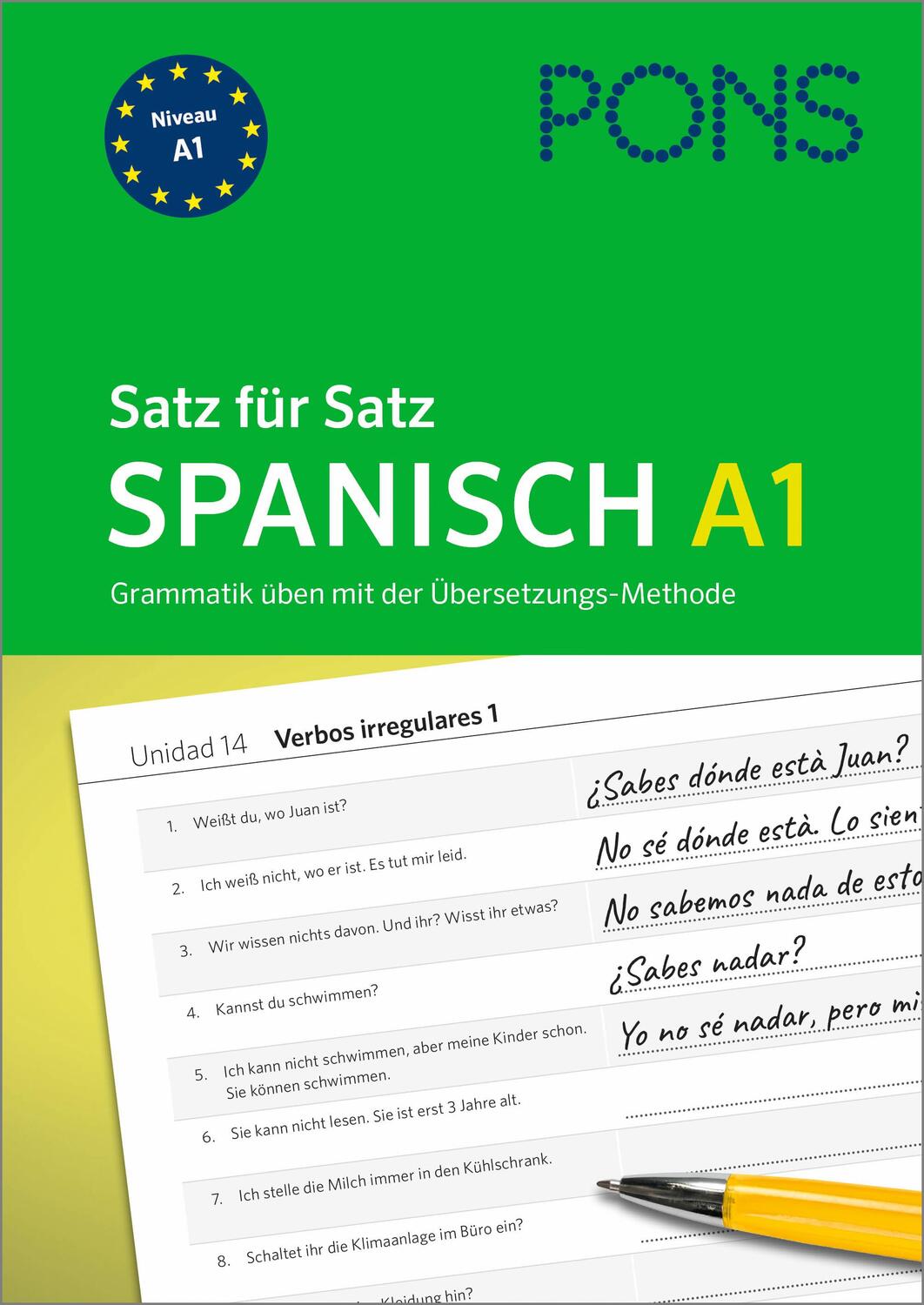 Cover: 9783125660526 | PONS Satz für Satz Spanisch A1 | Taschenbuch | 152 S. | Deutsch | 2024